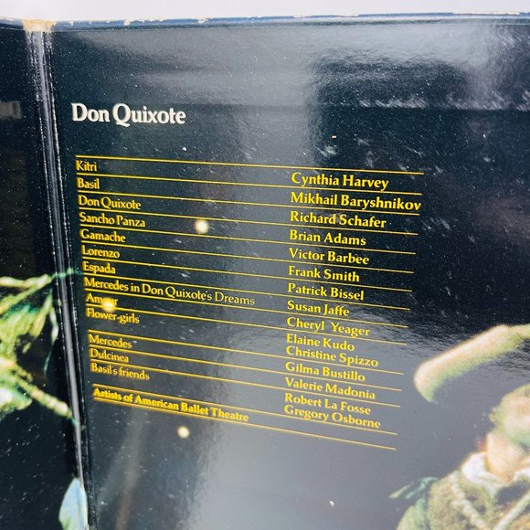 Laserdisc Don Quixote Ballet Kitri's‎ Wedding American Ballet Theatre SM078-0011 - Picture 10 of 14